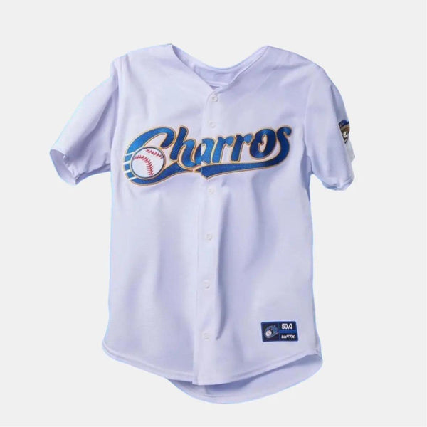 Charros de Jalisco Jersey - White/Blue