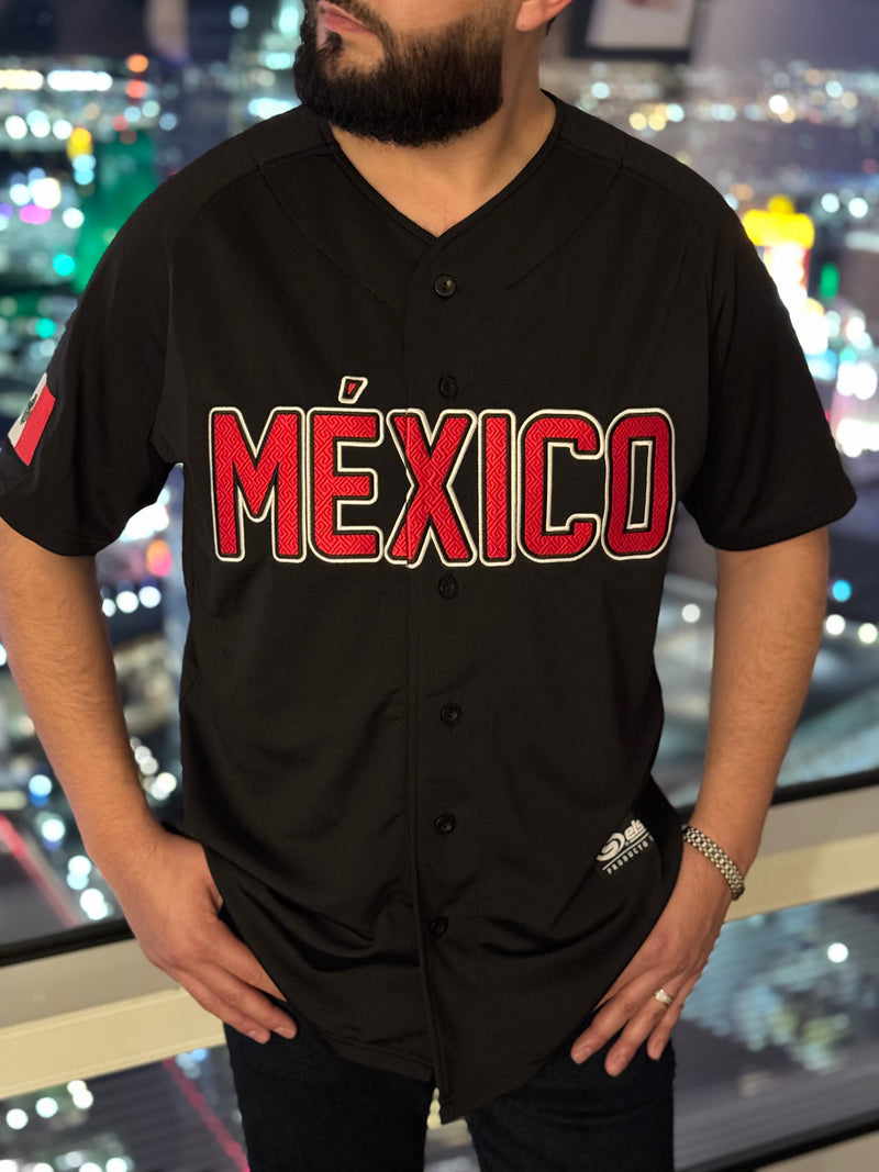 Mexico Jersey - Black/Red